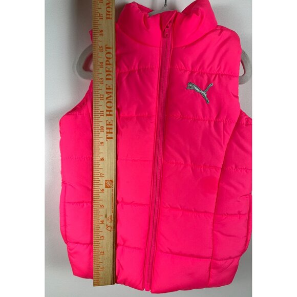 Puma Puffer Quilted Vest Jacket - Picture 9 of 11